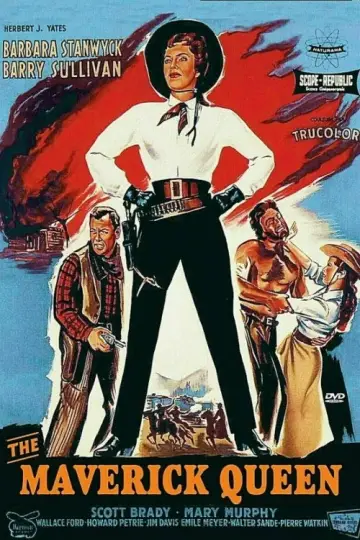 Poster to the movie "The Maverick Queen" #1175200