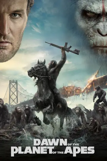 Poster to the movie "Dawn of the Planet of the Apes" #155310