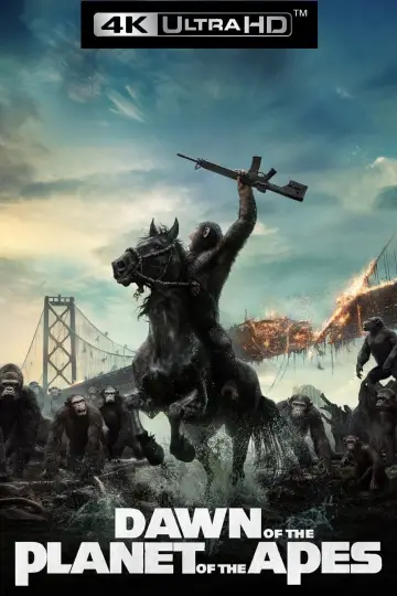 Poster to the movie "Dawn of the Planet of the Apes" #155317