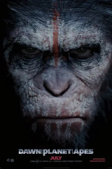 Poster to the movie "Dawn of the Planet of the Apes" #597008