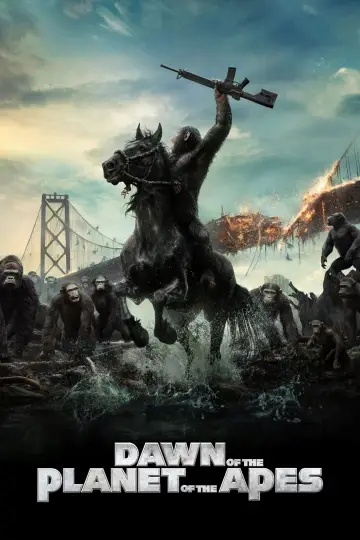 Poster to the movie "Dawn of the Planet of the Apes" #597013