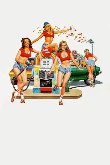 Poster to the movie "Gas Pump Girls" #930487