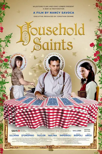 Poster to the movie "Household Saints" #1137317