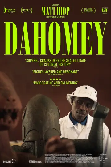 Poster to the movie "Dahomey" #862397