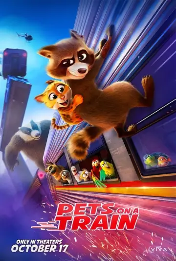 Poster to the movie "Pets on a Train" #520093