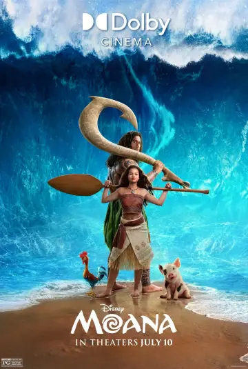 Poster to the movie "Moana" #954093