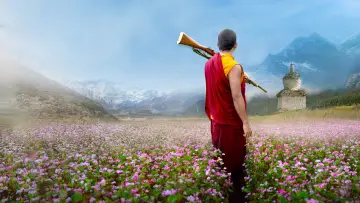 Backdrop to the movie "The Monk and the Gun" #1388744