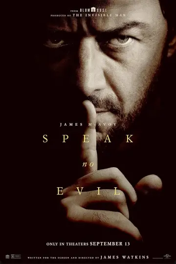 Poster to the movie "Speak No Evil" #576863