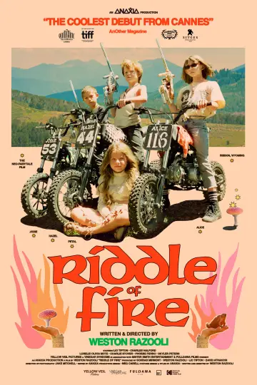 Poster to the movie "Riddle of Fire" #632806