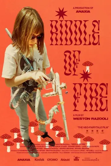Poster to the movie "Riddle of Fire" #819120