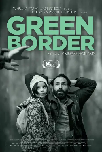 Poster to the movie "Green Border" #756092