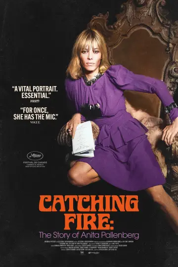 Poster to the movie "Catching Fire: The Story of Anita Pallenberg" #1090628