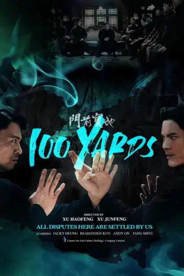 Poster to the movie "100 Yards" #706957
