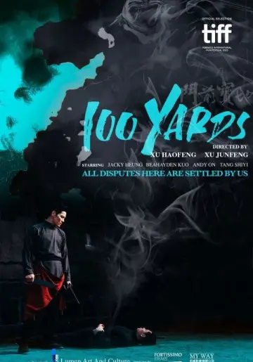Poster to the movie "100 Yards" #706961