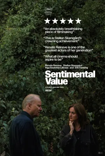 Poster to the movie "Sentimental Value" #511140