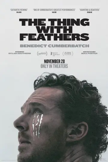 Poster to the movie "The Thing with Feathers" #533317
