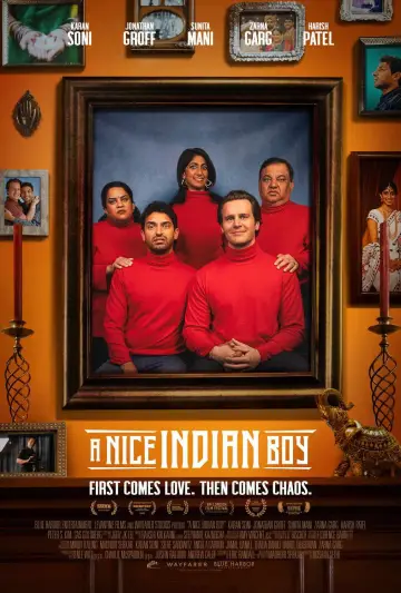 Poster to the movie "A Nice Indian Boy" #569865