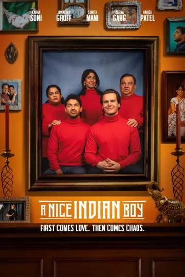 Poster to the movie "A Nice Indian Boy" #569866