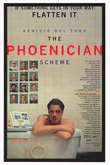 Poster to the movie "The Phoenician Scheme" #568360