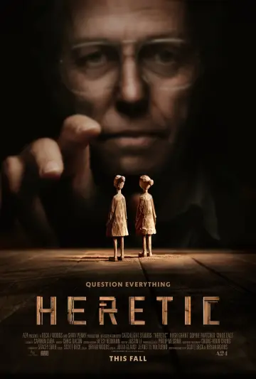 Poster to the movie "Heretic" #574993