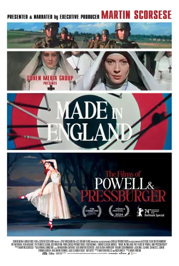 Poster to the movie "Made in England: The Films of Powell and Pressburger" #757923