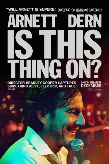 Poster to the movie "Is This Thing On?" #527066