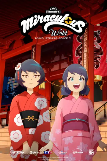 Poster to the movie "Miraculous World: Tokyo, Stellar Force" #522779