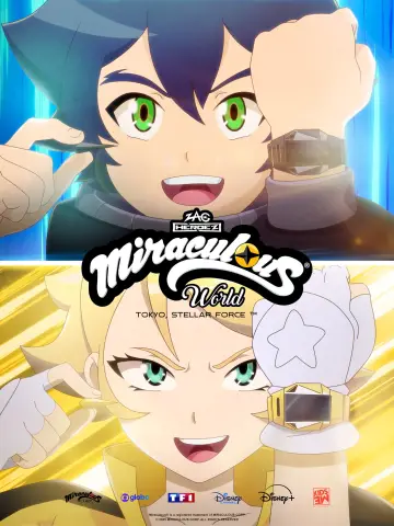 Poster to the movie "Miraculous World: Tokyo, Stellar Force" #836386
