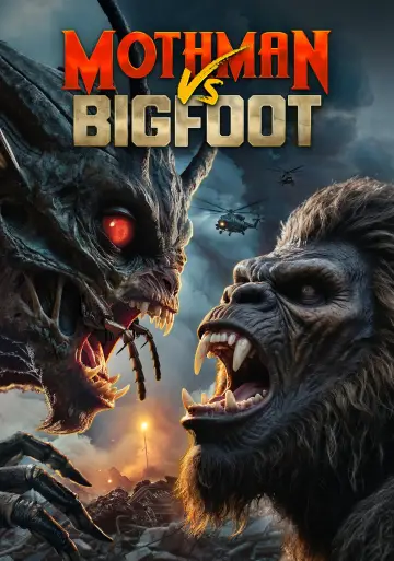 Mothman Vs Bigfoot poster