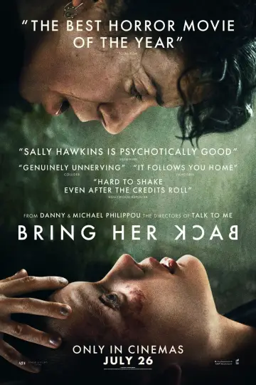 Poster to the movie "Bring Her Back" #548221