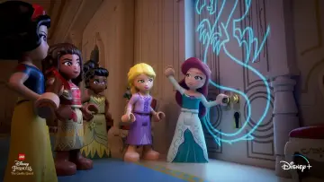 Backdrop to the movie "Lego Disney Princess: The Castle Quest" #64601