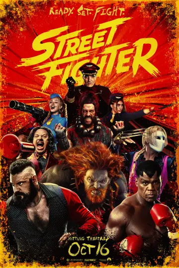 Poster to the movie "Street Fighter" #831062
