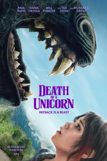 Poster to the movie "Death of a Unicorn" #568996