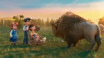 Backdrop to the movie "Buffalo Kids" #527073