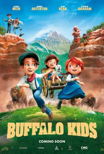 Poster to the movie "Buffalo Kids" #527090