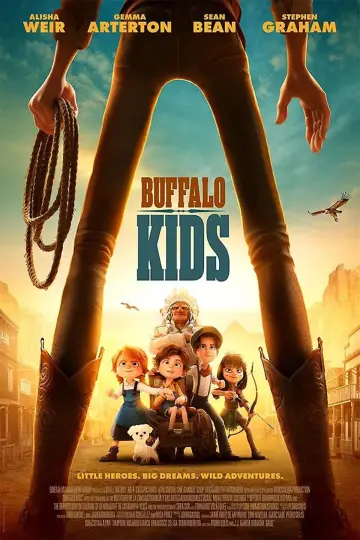 Poster to the movie "Buffalo Kids" #527096