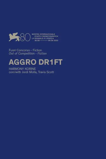 Poster to the movie "Aggro Dr1ft" #453449
