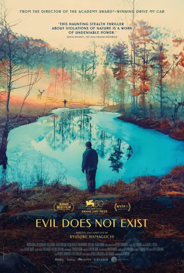 Poster to the movie "Evil Does Not Exist" #756375
