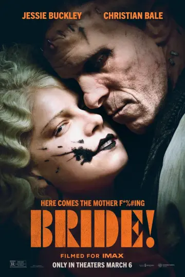 Poster to the movie "The Bride!" #516677