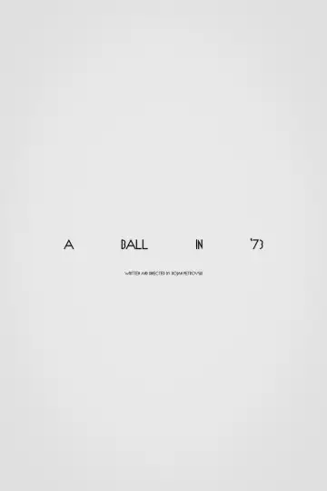 Poster to the movie "A Ball in 