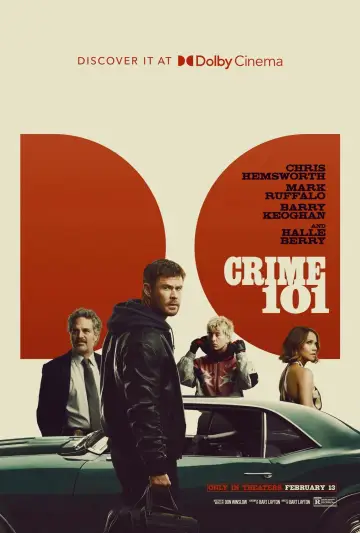 Poster to the movie "Crime 101" #759606