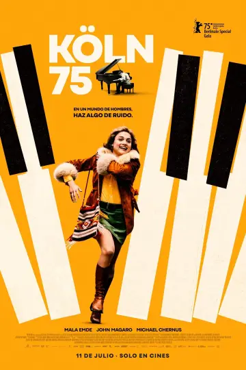 Poster to the movie "Köln 75" #581675