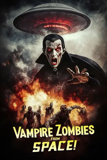 Poster to the movie "Vampire Zombies...from Space!" #539284