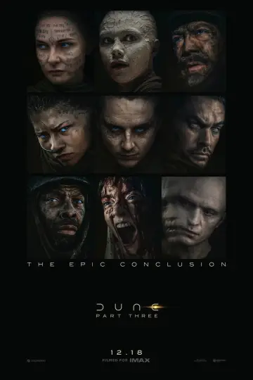 Poster to the movie "Dune: Part Three" #1155871