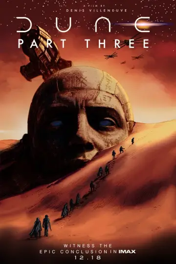 Poster to the movie "Dune: Part Three" #828481