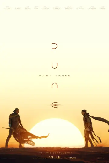 Poster to the movie "Dune: Part Three" #958965