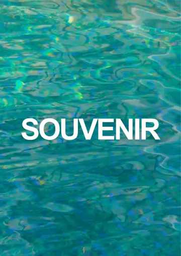 Souvenir poster