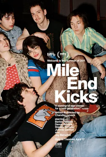 Poster to the movie "Mile End Kicks" #775289