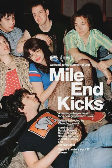 Poster to the movie "Mile End Kicks" #911471