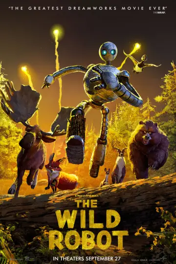 Poster to the movie "The Wild Robot" #547258